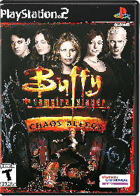 Buffy the Vampire Slayer Chaos Bleeds Playstation 2  box art